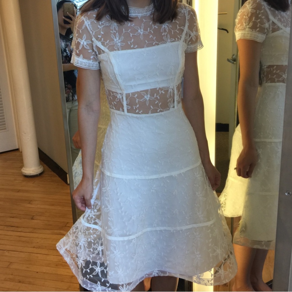 Aqua Lace Dress